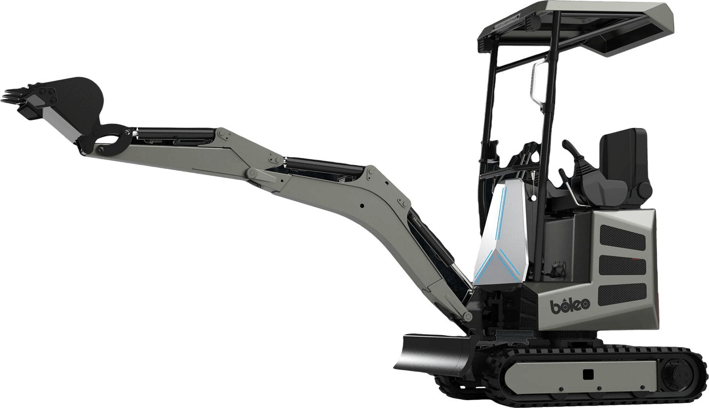 Boleo - Future-oriented mini skid steer loader and mini excavator projects.
